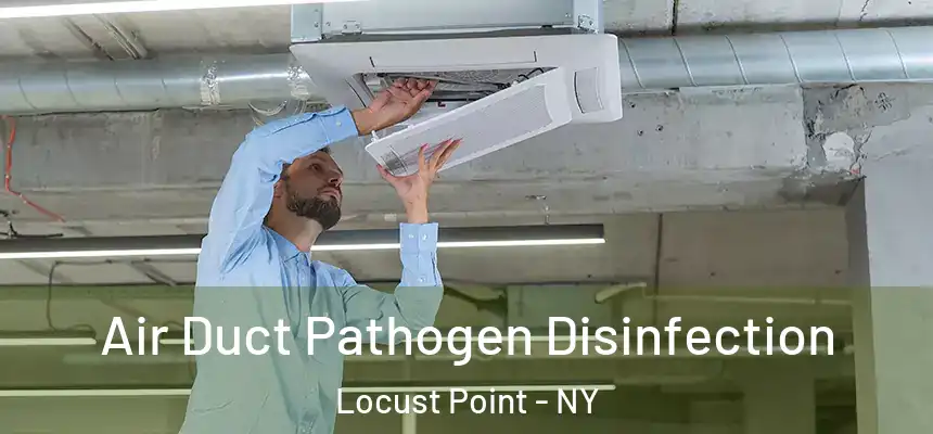 Air Duct Pathogen Disinfection Locust Point - NY