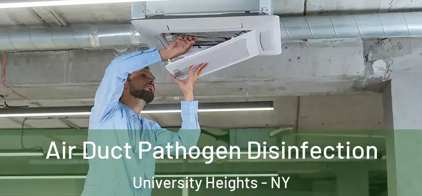 Air Duct Pathogen Disinfection University Heights - NY