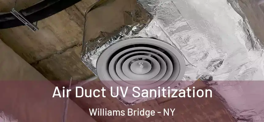 Air Duct UV Sanitization Williams Bridge - NY