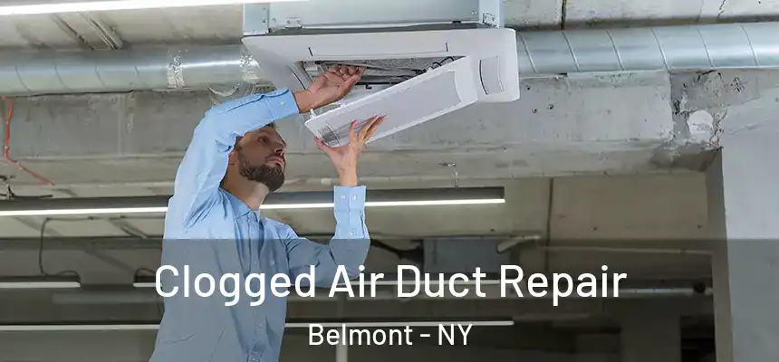 Clogged Air Duct Repair Belmont - NY