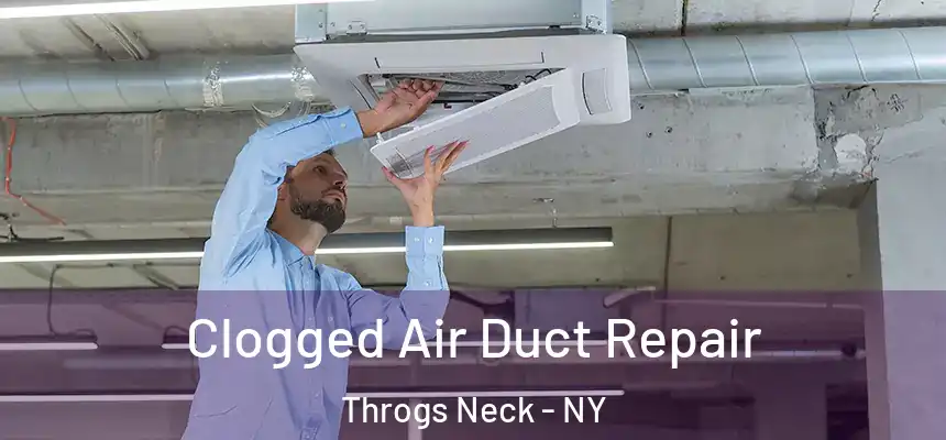 Clogged Air Duct Repair Throgs Neck - NY