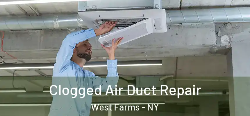 Clogged Air Duct Repair West Farms - NY