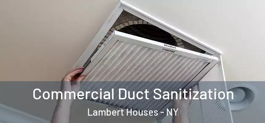 Commercial Duct Sanitization Lambert Houses - NY