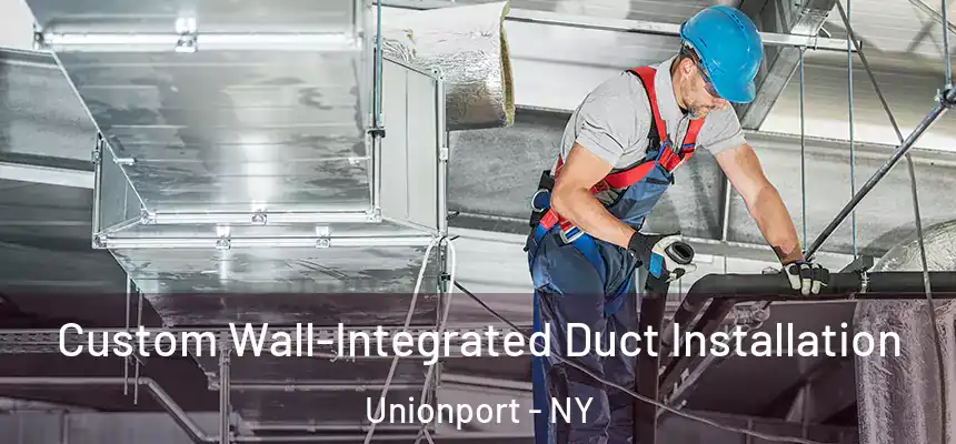  Custom Wall-Integrated Duct Installation Unionport - NY