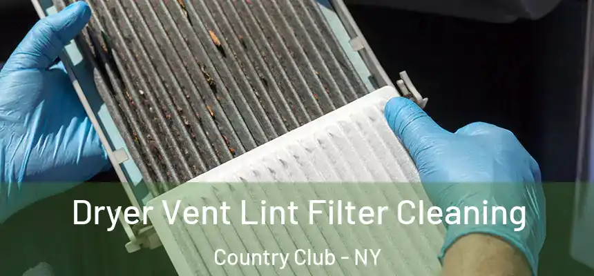Dryer Vent Lint Filter Cleaning Country Club - NY