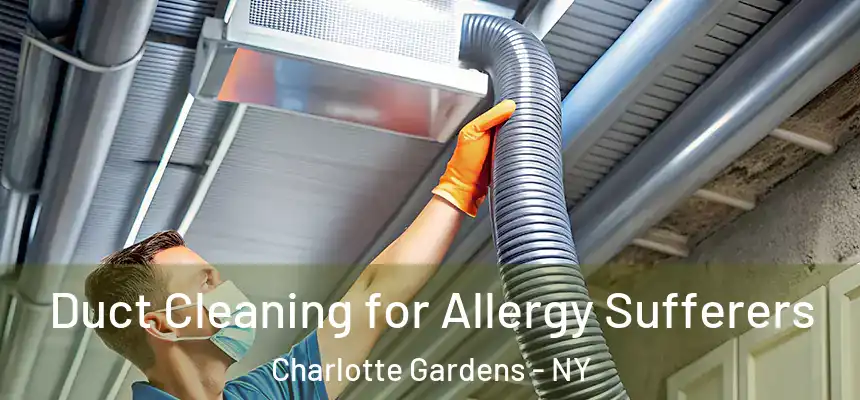 Duct Cleaning for Allergy Sufferers Charlotte Gardens - NY