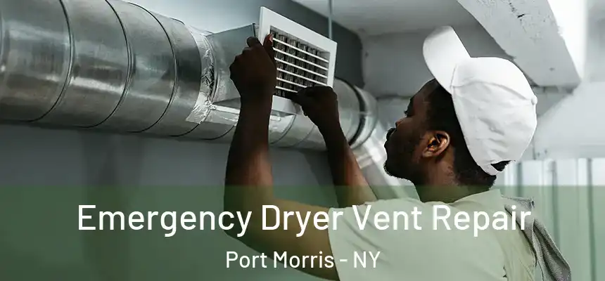 Emergency Dryer Vent Repair Port Morris - NY