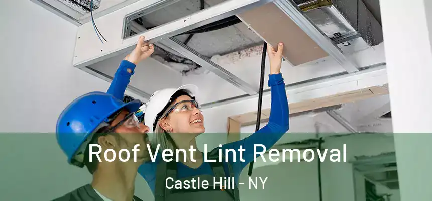 Roof Vent Lint Removal Castle Hill - NY