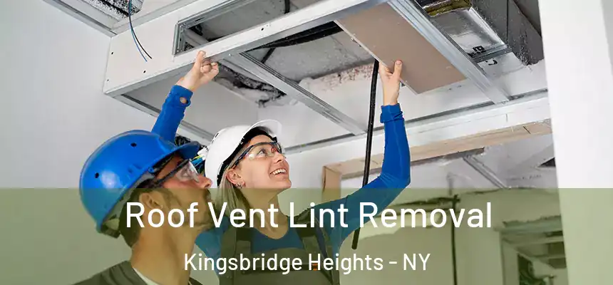 Roof Vent Lint Removal Kingsbridge Heights - NY