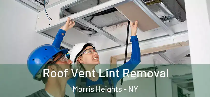 Roof Vent Lint Removal Morris Heights - NY