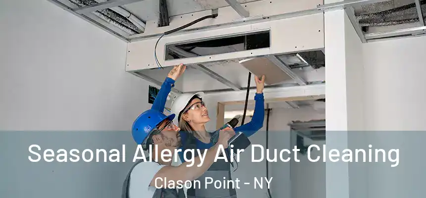  Seasonal Allergy Air Duct Cleaning Clason Point - NY