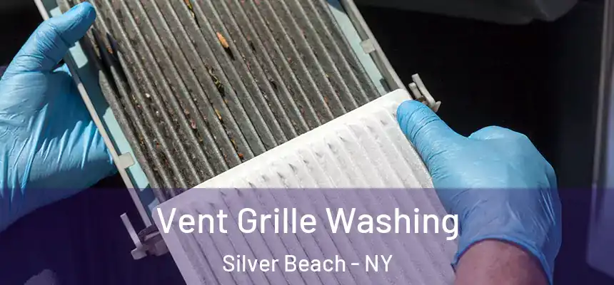  Vent Grille Washing Silver Beach - NY